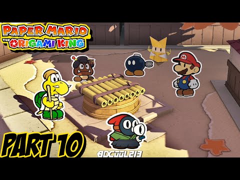Paper Mario: The Origami King Gameplay Walkthrough Part 10 | Switch