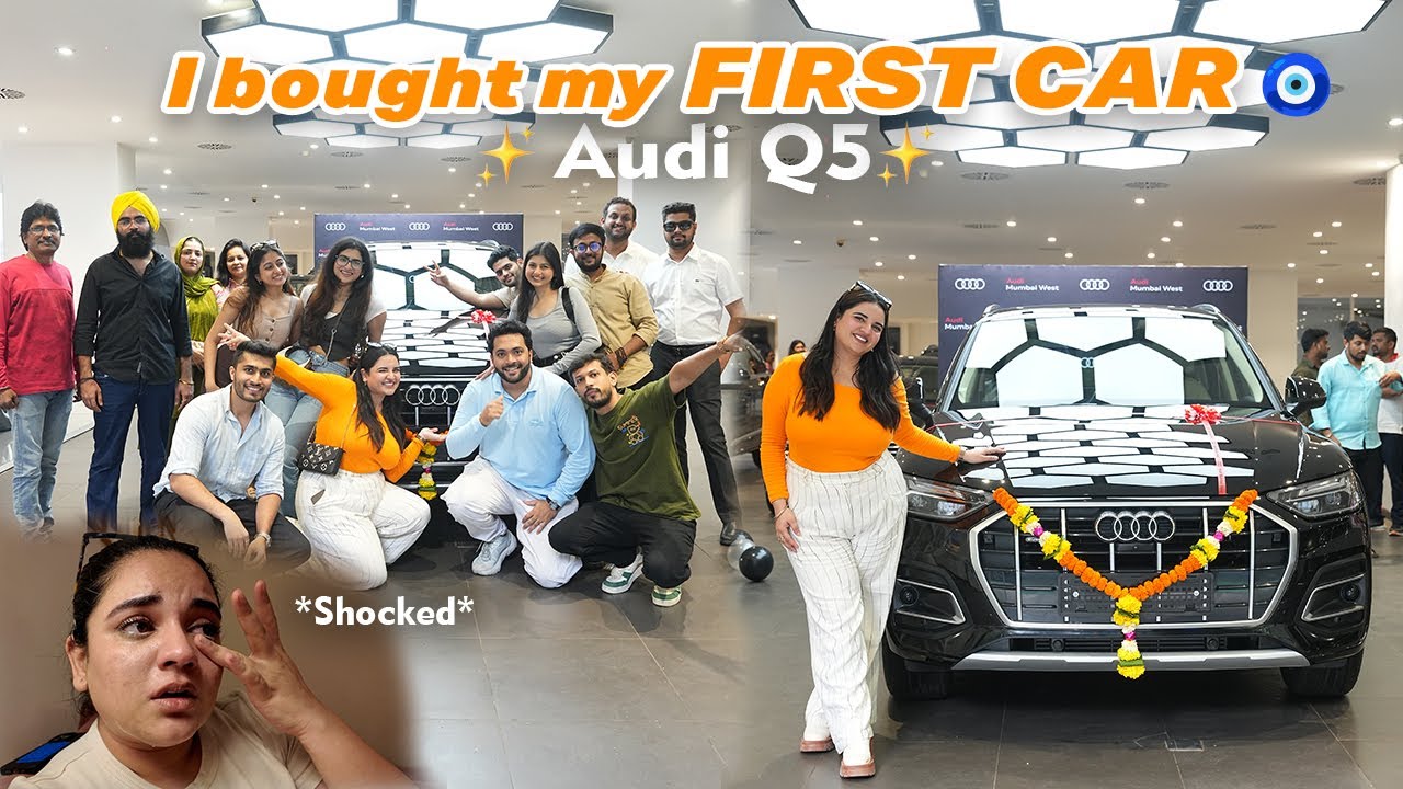 My First Car: Audi Q5 🤯😭| A Journey of Hard Work, Dreams, and Fun!🧿❤️🔥✨
