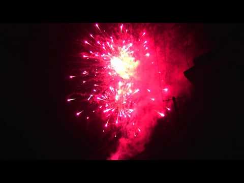 SCB165/100 - 100s 30mm Pink & Blue Flower Cake