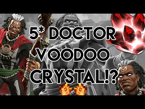 5 Star Doctor Voodoo Crystal Opening?! + 2x 4 Star Crystal Opening! - Marvel Contest of Champions