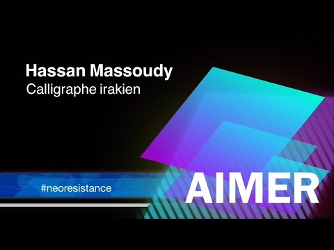 #Neoresistance : Hassan Massoudy, calligraphe irakien