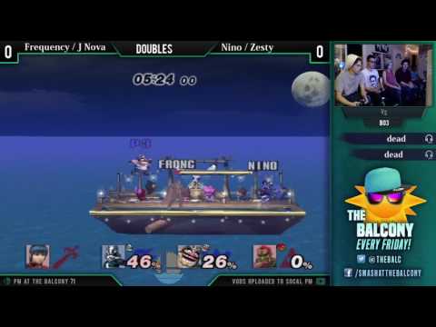 PM @ the Balcony 71 - DUBS Losers R1 ft. TB|Zesty & Nino VS Frequency & J Nova
