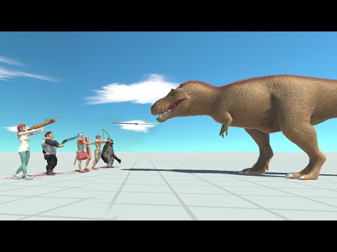 ALL RANGED UNITS vs EVERY UNIT - Animal Revolt Battle Simulator