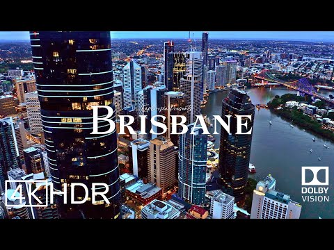 Brisbane, Australia 🇦🇺 in 4K HDR ULTRA HD 60 FPS Dolby Vision™ Drone Video