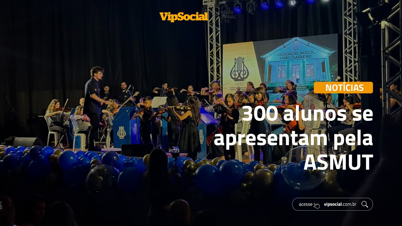 300 alunos se apresentam pela ASMUT
