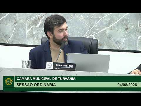 28° Sessão Ordinária - 04/08/2026 | Câmara Municipal de Turvânia-GO