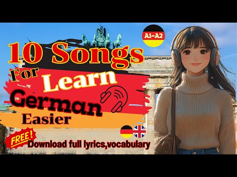 10 Chill German Songs for Everyday Life – A1–A2 | Learn German Through Music