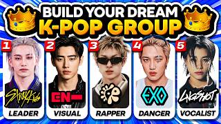 ✨ BUILD Your Dream K-Pop Group! 👑 Choose Your Favorite IDOL 🎮 ANSWER - KPOP QUIZ ⭐️