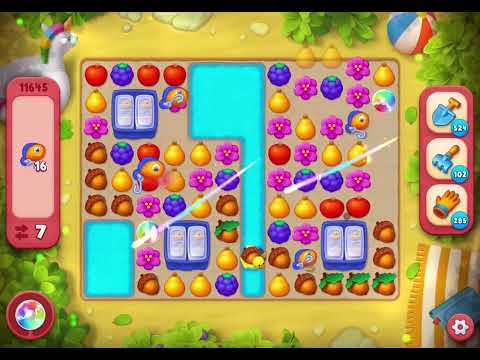 GardenScapes Level 11645 no boosters