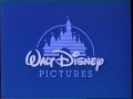 Walt Disney Pictures 1995 Company Logo VHS Capture