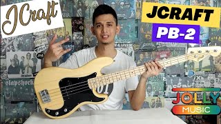 JCraft PB-2 4-String Bass(Unboxing and Review)