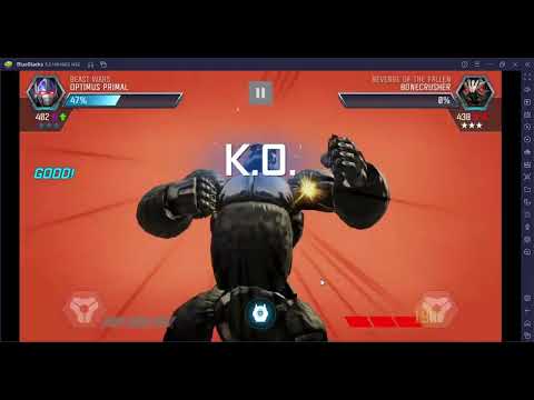 OPTIMUS PRIMAL'S ULTIMATE ATTACK _ "Transformers Forged to Fight"