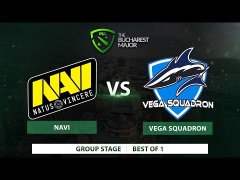 Navi vs Vega Squadron | Best of 1 | The Bucharest Major 2018