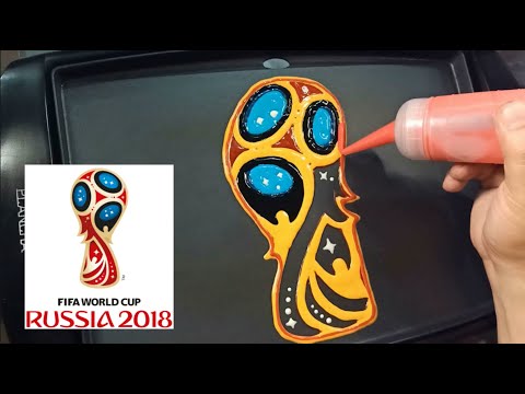 Russia 2018 FIFA World Cup Logo Pancake Art