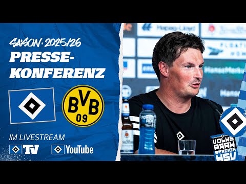 RE-LIVE: MATCHDAY-PRESSEKONFERENZ | HSV vs. BVB