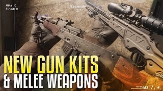 MWR: All New Gun Kits, Melee Weapons, Camos, Reticles, Calling Cards, Emblems, & More!