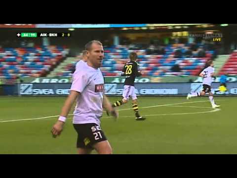Allsvenskan 2011 AIK - Häcken  [Kenny Paveys sista match!]
