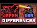 Godzilla 2000 Millennium Differences