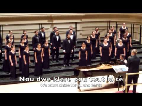 Nou Se Limyè (We are the Light) - by Sydney Guillaume - JAF Falcon Singers (World Premiere)