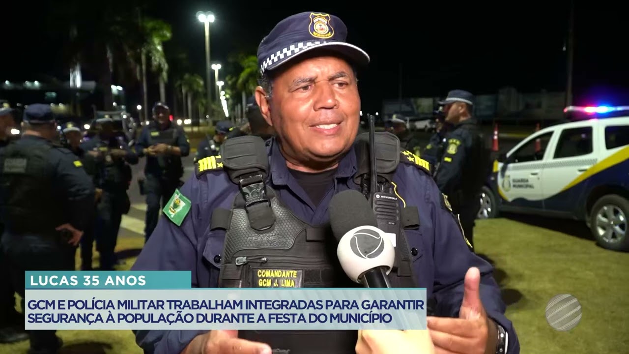 GCM E POLÍCIA MILITAR TRABALHAM INTEGRADAS PARA GARANTIR SEGURANÇA À POPULAÇÃO DURANTE COMEMORAÇÃO