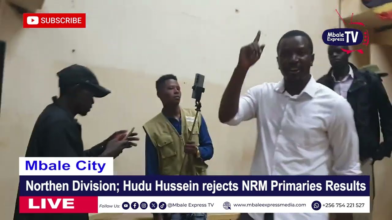 Hudu Hussein protests NRM primary results, threatens legal action citing vote rigging