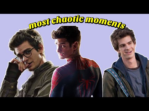 andrew garfield being the most chaotic spiderman for 9 minutes straight