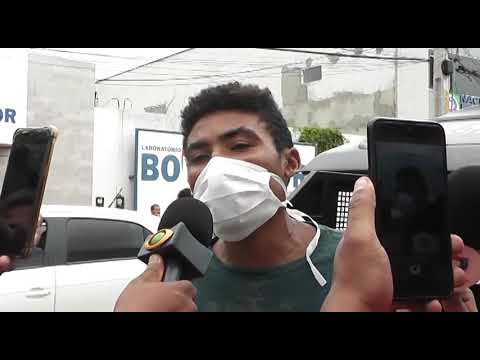 PRISÃO LENADRO LALÁ SUSPEITO DE ROUBO DE PIA  01 05 2021