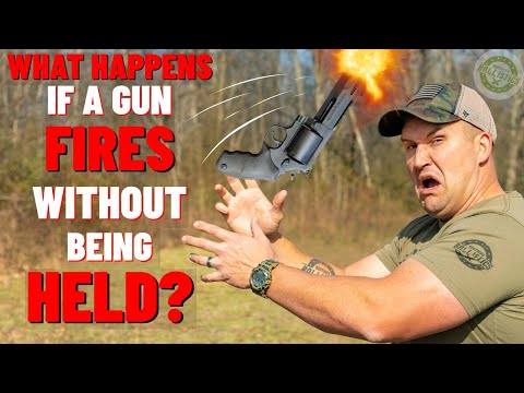 What Happens If A Gun FIRES Without Being HELD ??? (50 BMG, 45-70, 500 Magnum & More)