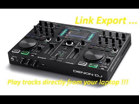 Denon DJ Prime GO - wireless connection with a computer, using your computer as a large flash drive!
