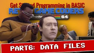 Loading Game Map Data in C64 BASIC (Commodore BASIC programming part 6)