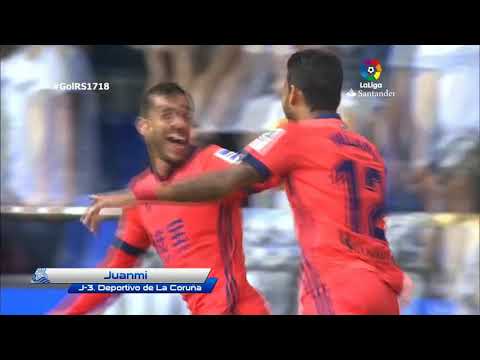 GOLES DE JUANMI 17-18| REAL SOCIEDAD