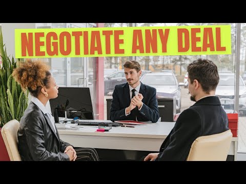 How to negotiate anything (Like a Pro)