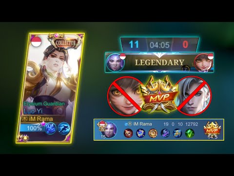 KILL 19 !! LUO YI TIDAK BISA DIBUNUH MENIT 4 LEGENDARY !!
