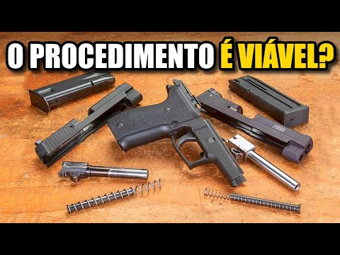 Is it possible to convert an airsoft gun into a real gun?