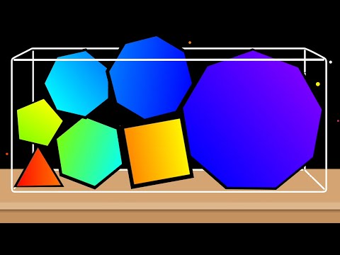 MERGE SHAPES - Square ➜ Hexagon ➜ Octagon ➜ Pentagon ➜ Triangle ➜ ⁉️ (Suika Game: Drop & Merge)