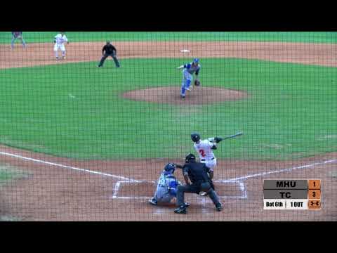 Baseball Highlights Game 2 vs  Mars Hill