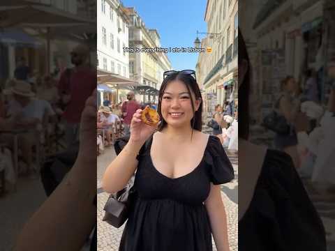 Everything I ate in Lisbon! 😍🍗🐌