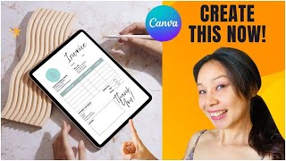 How to Create a Professional Invoice in Canva | Easy Step-by-Step Tutorial