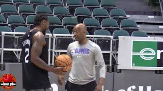 Kawhi Leonard Working Out With Sam Cassell In Hawaii