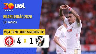 INTERNACIONAL 4 X 1 VASCO | MELHORES MOMENTOS | BRASILEIRÃO 2026