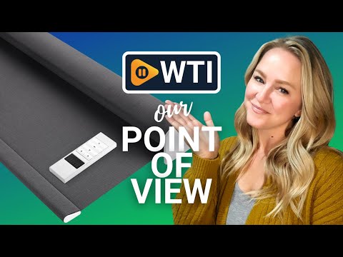 Zshine Rechargeable Motorized Roller Shades Blackout Fabric with Cross Texture Customize Size for Bedroom Living Room (82133E) Dark Grey 1 - WTI product video review