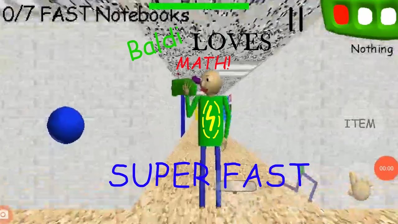 Baldi Loves Math Super Fast Android (UPDATE) - BB.1.4.3 Port