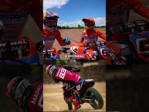 👨‍🏫 Marc Márquez enseña a TheGrefg a hacer MOTOCROSS. #motogp #marcmarquez #thegrefg #motocross