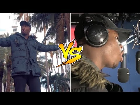 The Ting Go Skrra (MANS NOT HOT) Original Freestyle VS Music Video - SIDE BY SIDE COMPARISON