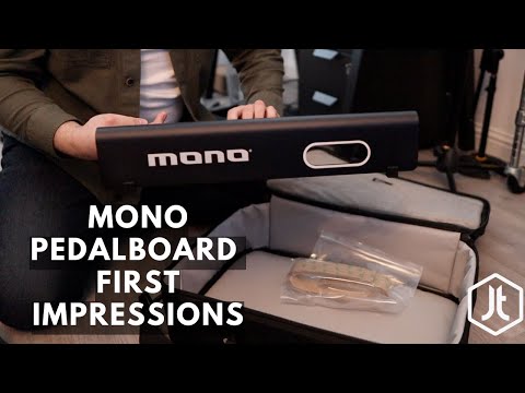Mono Creators Small Pedalboard Unboxing