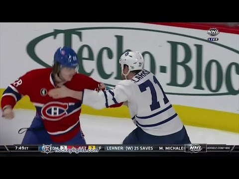 David Clarkson vs Nathan Beaulieu