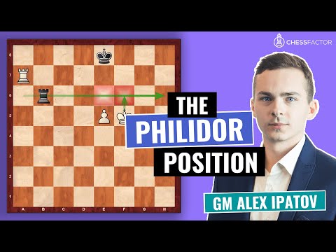 Learn the Philidor Position | Fundamental Rook Endgames | Beginner Level | GM Alex Ipatov