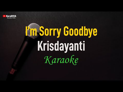 Krisdayanti - I'm Sorry Goodbye (Karaoke)