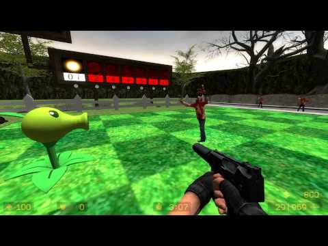 CS Source - Plants vs Zombies! / Контр-зомби против зомби! [Full HD]