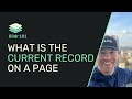Learn about the Current Record in Bildr | Bildr 101 & Data
